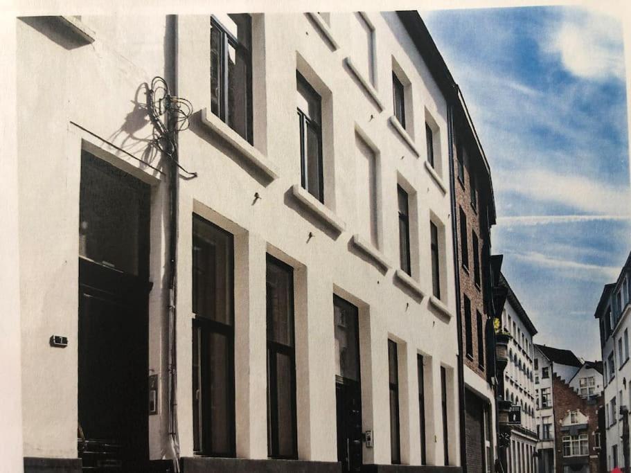 Hippe Studio In Historisch Gebouw In Oude Centrum Antwerp Luaran gambar
